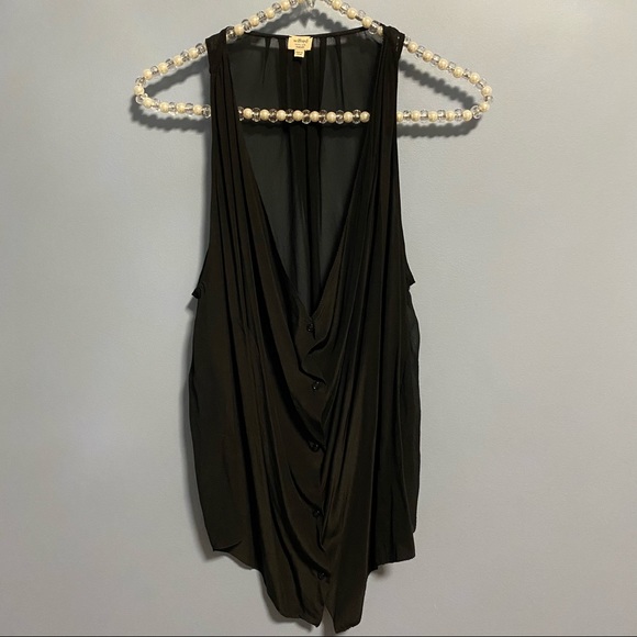 Aritzia Wilfred Silk Sleeveless Blouse - Picture 1 of 5